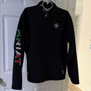 Ariat Black Softshell Jacket with Mexico 🇲🇽  Logo
